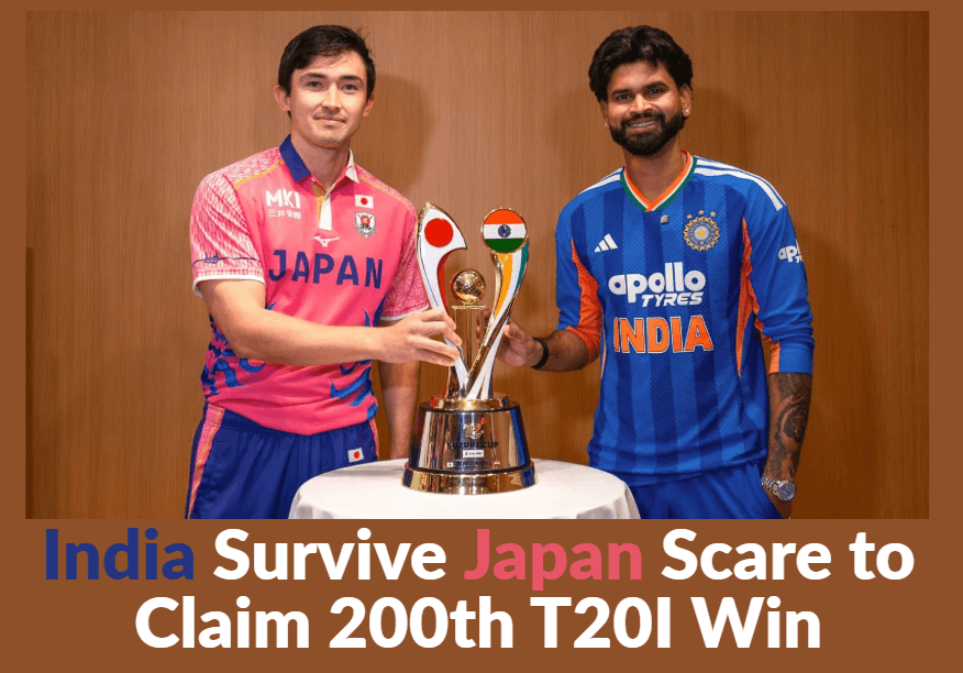 India survive Japan scare